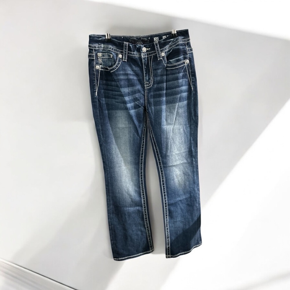Miss Me Bling Blue Jeans